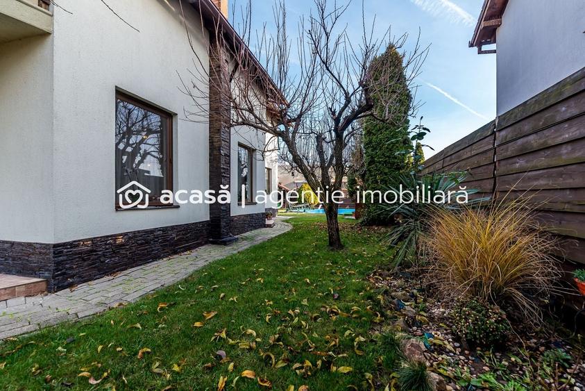 VILĂ MODERNĂ CU PISCINĂ, SAUNĂ- COMISION 0% – ARADUL NOU - 1