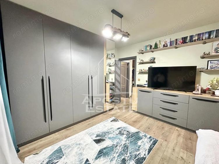 Apartament cu 3 camere mobilat la etaj intermediar in Giroc la asfalt. - 13