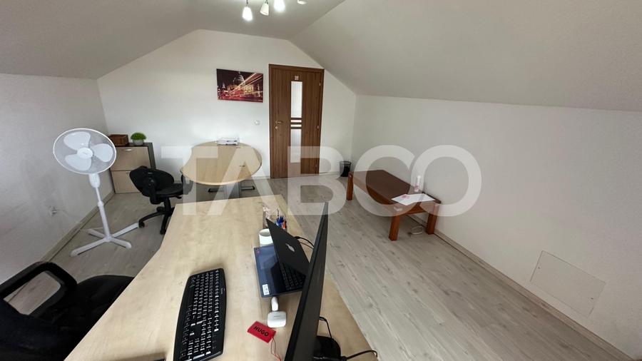 Casa curte libera 300mp 8 camere individuala zona Calea Poplacii Sibiu - 25