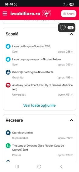 Apartament cu 3 camere decomandat în Casa de Cultură