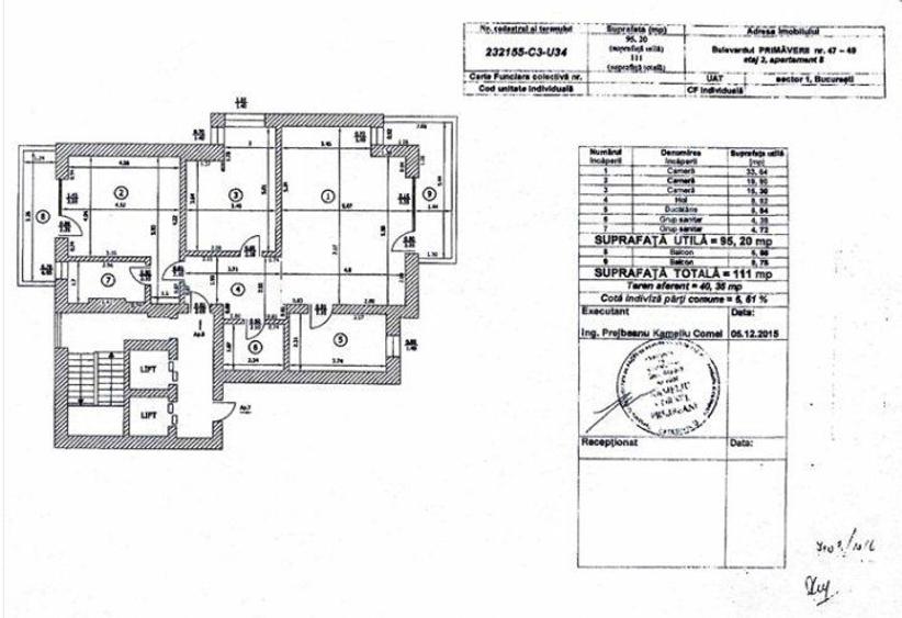 Vanzare apartament 3 camere Primaverii - 15