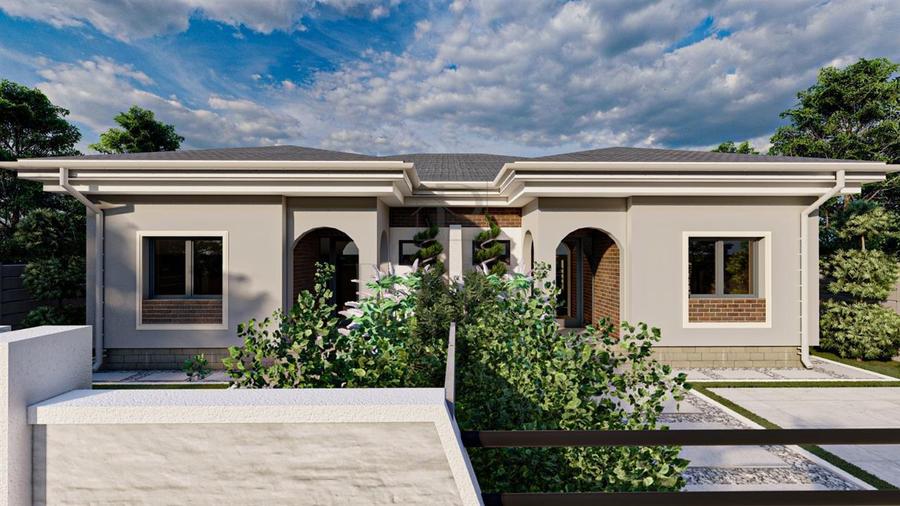 Duplex modern - canalizare - zona buna - 1