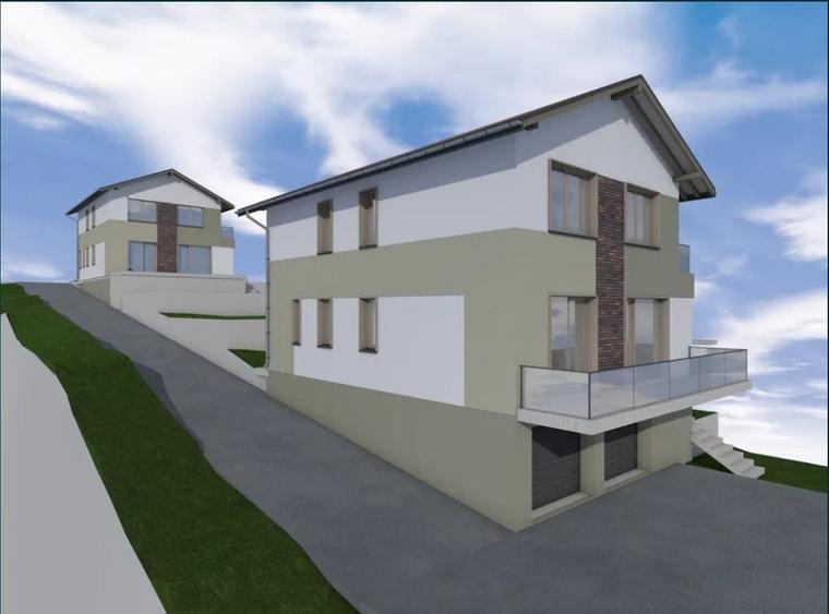 Teren cu autorizatie pentru doua case in Chinteni - 2