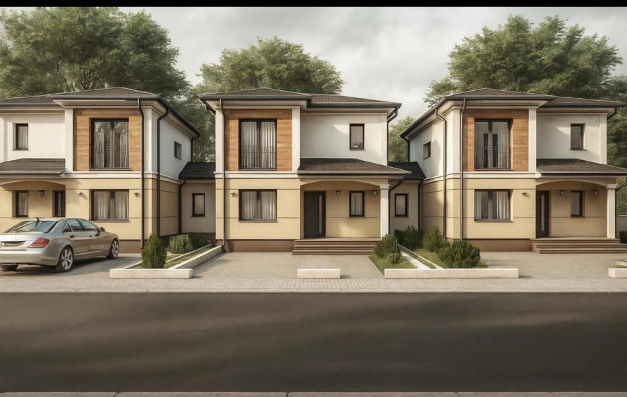 Triplex P+E despartit prin camera tehnica - 3