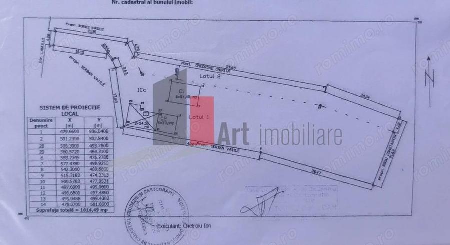 Casa curte 1600 mp sat Manolache - 1