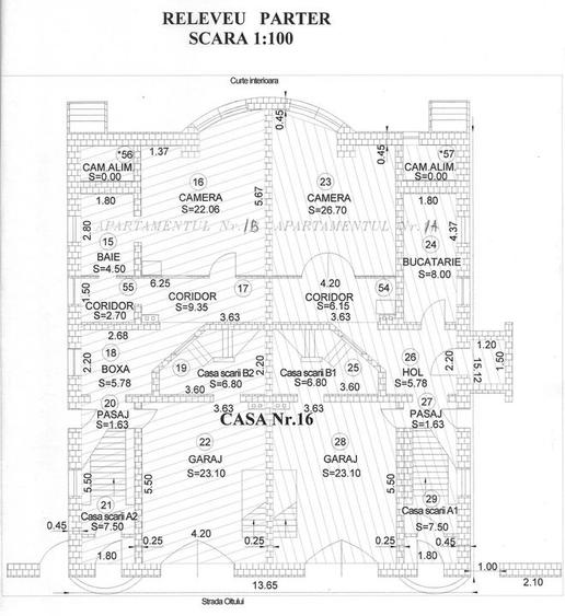 Casa S+P+2E - (posibilitate apartamentare) zona central - 7