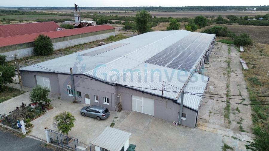 Gaminvest Hala industriala modernizată 2200 mp in Pecica, Arad,v4363