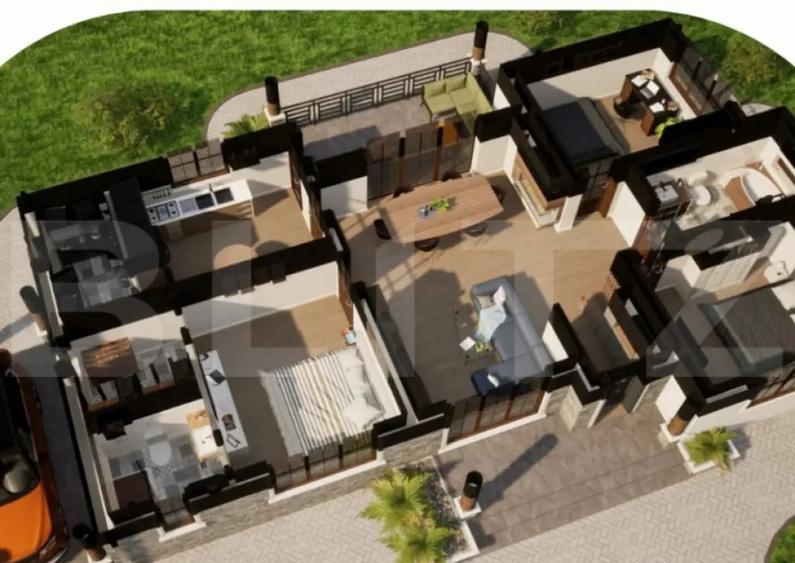 Casa pe un nivel, 120 mp utili, 580 mp de teren, Bistrita - 2