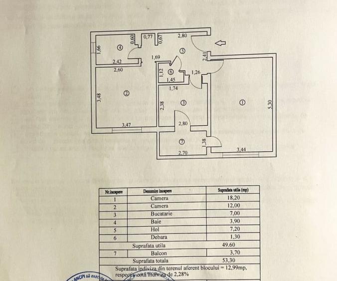Apartament 2 camere decomandat, zona Independentei, etaj 2 - 8