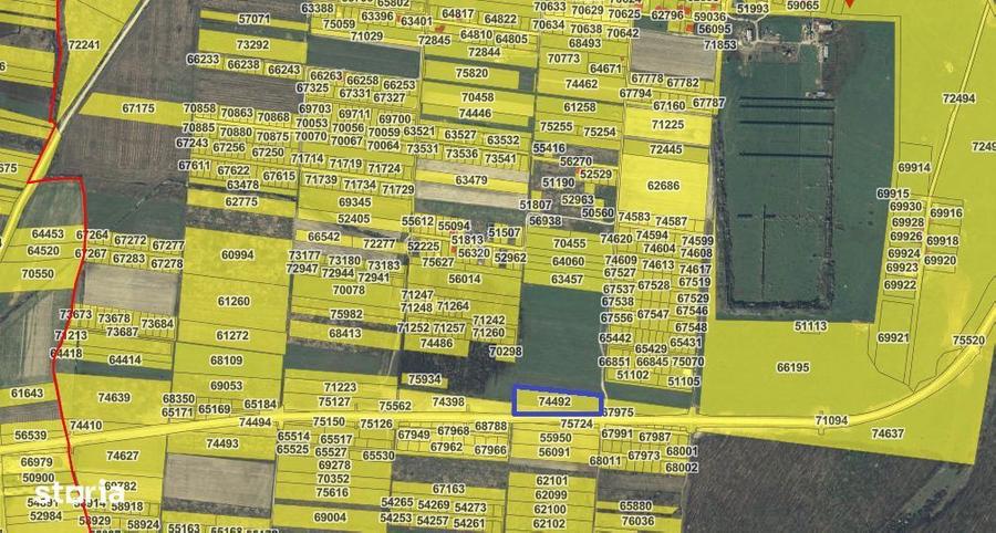 Oportunitate, 9196 mp, 30 euro/mp, 187,78 m deschidere la inelul metro - 3