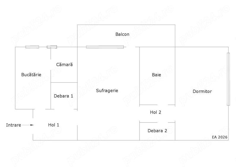 Apartament 2 camere Astra, Bd. Saturn Direct proprietar - 10