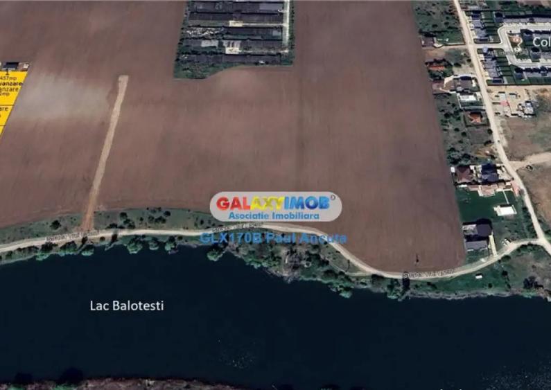 Teren Balotesti 4 loturi casa 1080 mp fiecare cu vedere la - 1