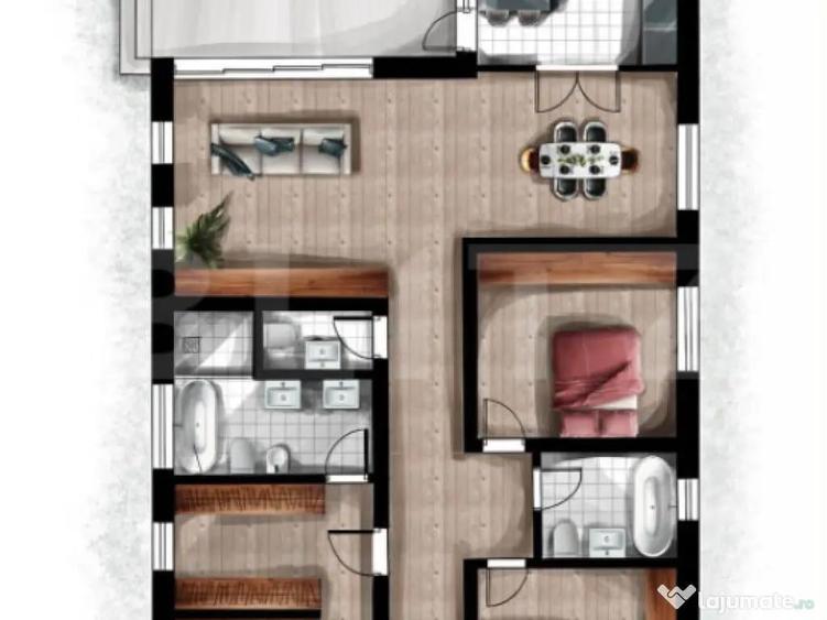 Exclusivitate! Casa individuala, 164 mp, 800 mp teren, in Mi - 6