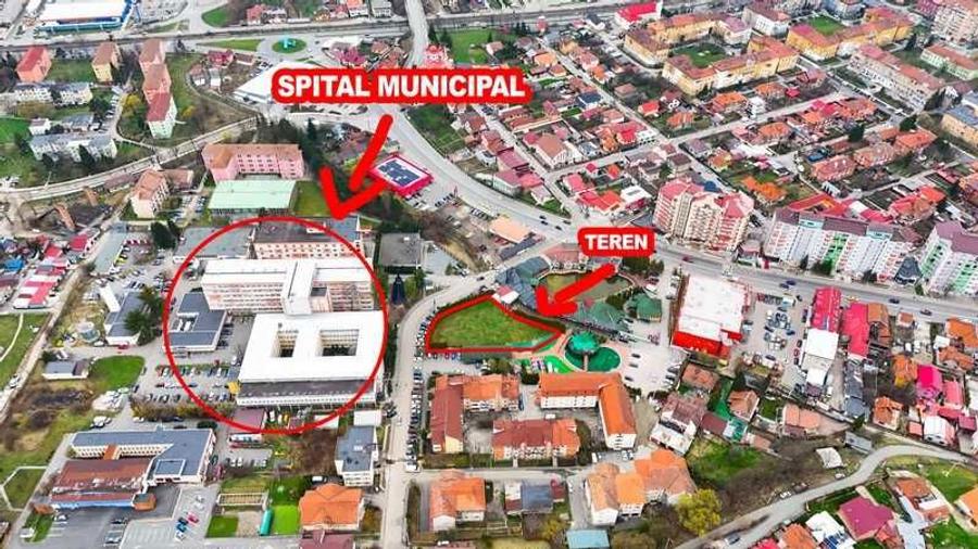 Petrosani , teren intravilan 2500 mp zona Spitalul municipal - 1