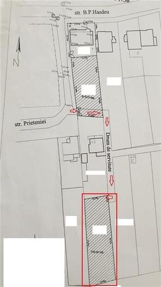 Teren pentru casa cartierul Mulatau zona Hasdeu Dej - 3