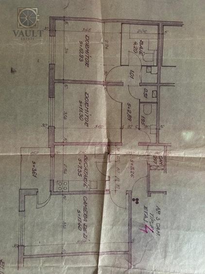APARTAMENT 3 CAMERE DECOMANDAT - TEI -Cristea Mateescu - 11