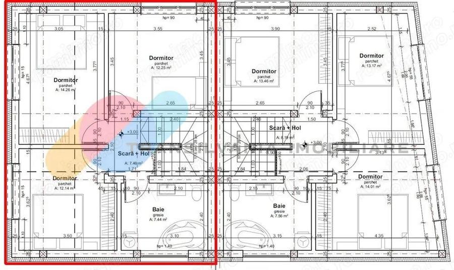 Duplex, 156 mp utili, zona rezidentiala linistita, Dambu Rotund - 7