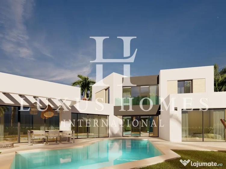 Vila de lux cu piscina mare ?i vedere la mare, situata intr-o sta?iune de golf Arad - 4