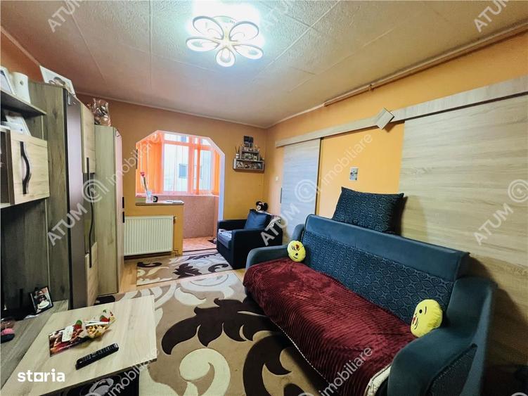 Garsoniera cu pivnita la etajul intermediar 2 zona Milea\/OMV din Sib - 3