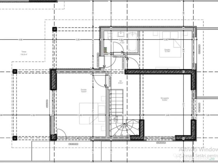 3cam.dec. duplex+terasa la et.7-8/5min metrou Berceni - 2