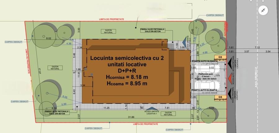 Duplex, 5 camere, 170mp utili, 47mp terasa, Voronet - 9