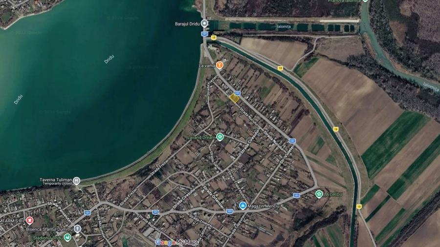 Teren de 1500 mp, în Dridu