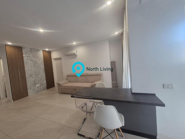 Apartament cu 3 camere, mobilat în Pipera