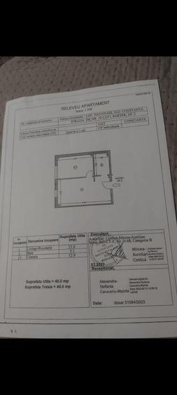 Apartament cu 2 camere semidecomandat în Central