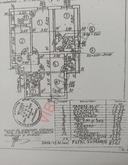 Apartament cu 4 camere semidecomandat, mobilat în Rahova