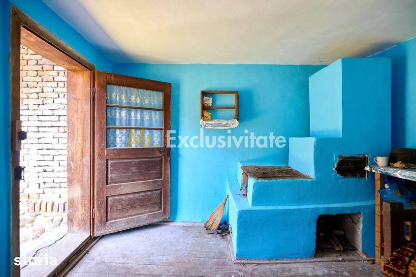Casă cu 3 camere cu Teren 1200 Mp în Mălureni