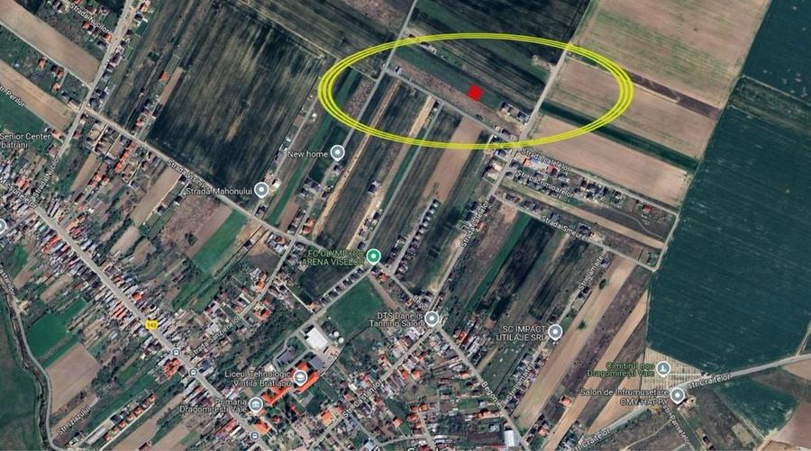 Teren intravilan 500 mp Dragomiresti Vale, str Lalelelor - 3