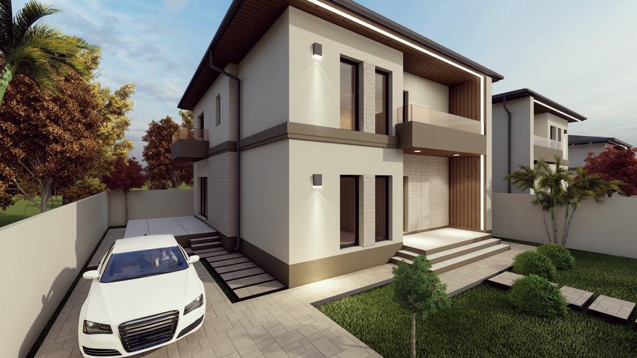 Vila Premium P+1+M - Curte amenajata + 2 locuri de parcare - 2