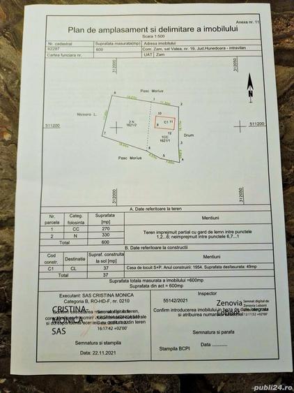 Apuseni Casa dinbarne lemn si piatra 2 camere si beci,49mp, Zam Valea, cu cadastru si intabulare - 3