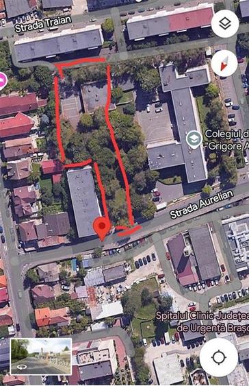 Teren intravilan construibil , zona Spitalul Judetean - 2