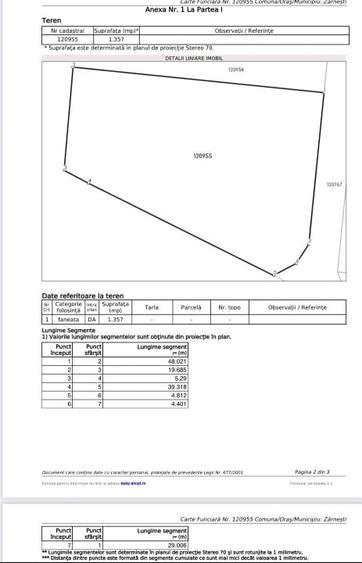 Vând teren zona Plaiul foi din Zărnești cu priveliște la Munții Piatra Craiului - 6