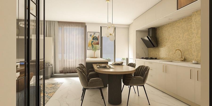 Penthouse MRS Smart 190 mp utili, terasă, parcare, mobilat si utilat - 8