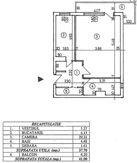 Inchiriez Garsoniera 42mp Timpuri Noi Renovata Ianuarie 2026 - 7