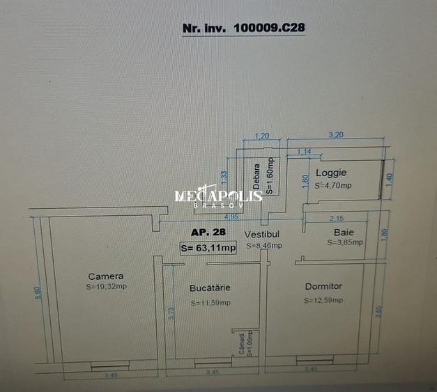2.5 Camere | Decomandat | Renovat | 63mp | Avram Iancu - 16