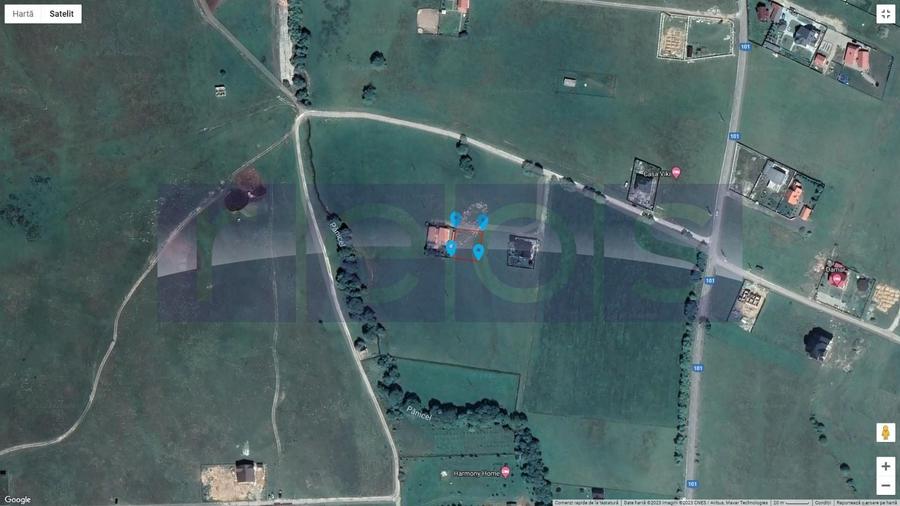 VANZRE-TEREN  - INTRAVILAN 650 mp deschidere 25 mp RASNOV -BRASOV - 6