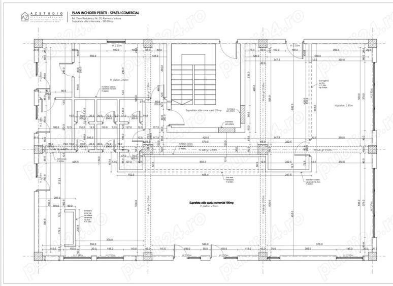 Spatiu comercial premium-200mp- B-dul Dem Radulescu Ramnicu Valcea - 2