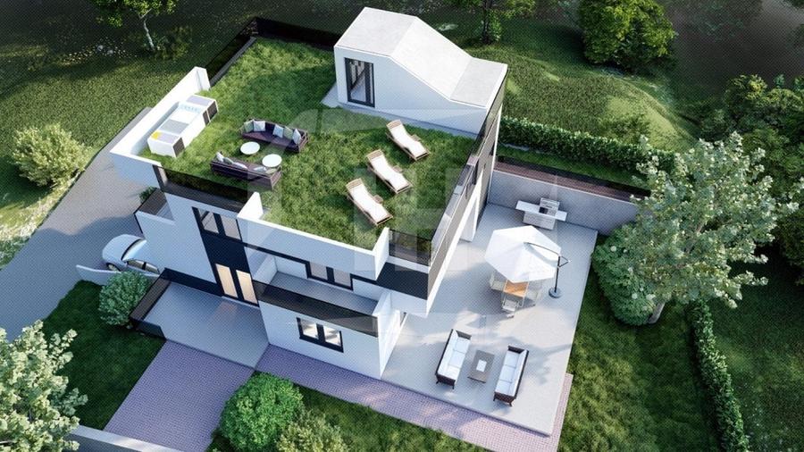 Casa individuala  moderna 270 mp utili, terasa circulabila cu panorama 360 - 2