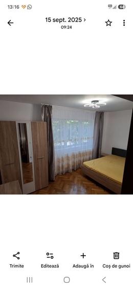 Apartament cu 3 camere nedecomandat în Apusului