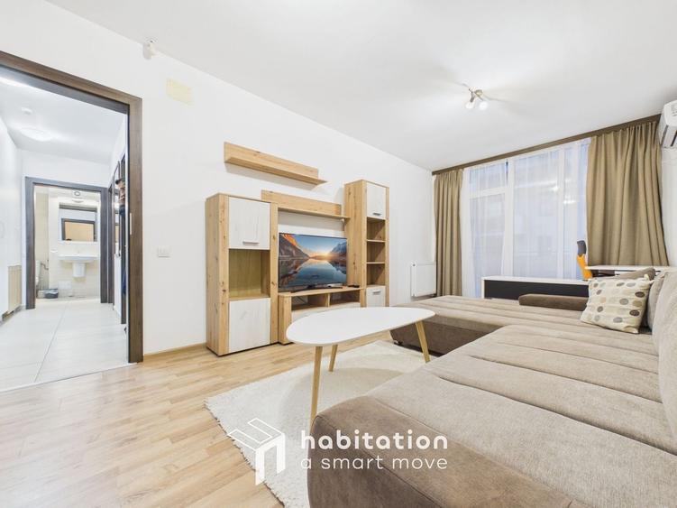 Apartament cu 2 camere decomandat, mobilat în Central