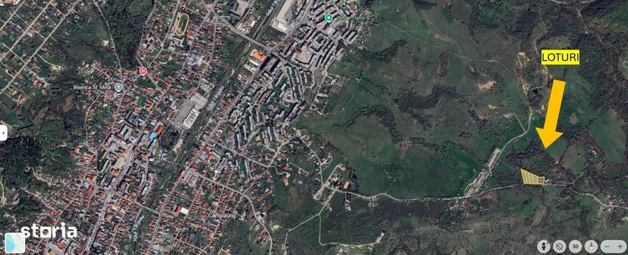 Teren de 1000 mp, în Central