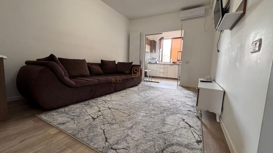 Apartament cu 2 camere semidecomandat, mobilat în Rahova