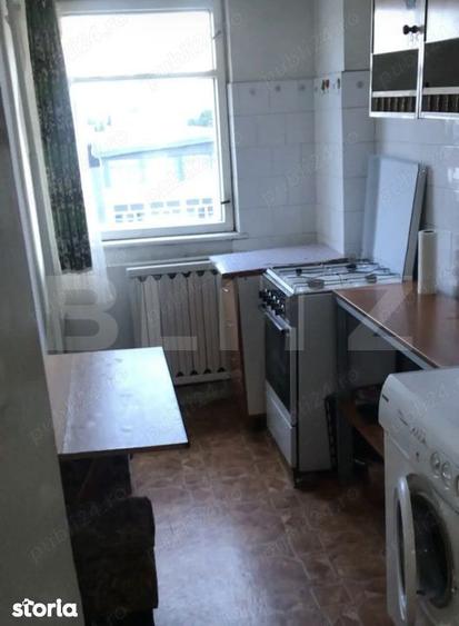 Garsonieră semidecomandată, mobilată în Mărăști