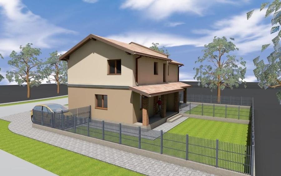 1/2 Duplex, P+1, 3 camere, 74mp SU, 265mp ST, Cartierul Primaverii! - 14