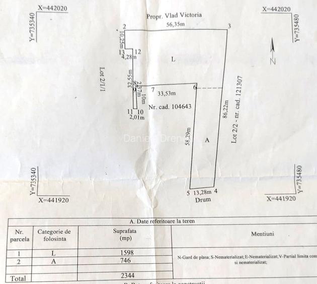 Teren zona Drumul Viilor pret 164000 euro