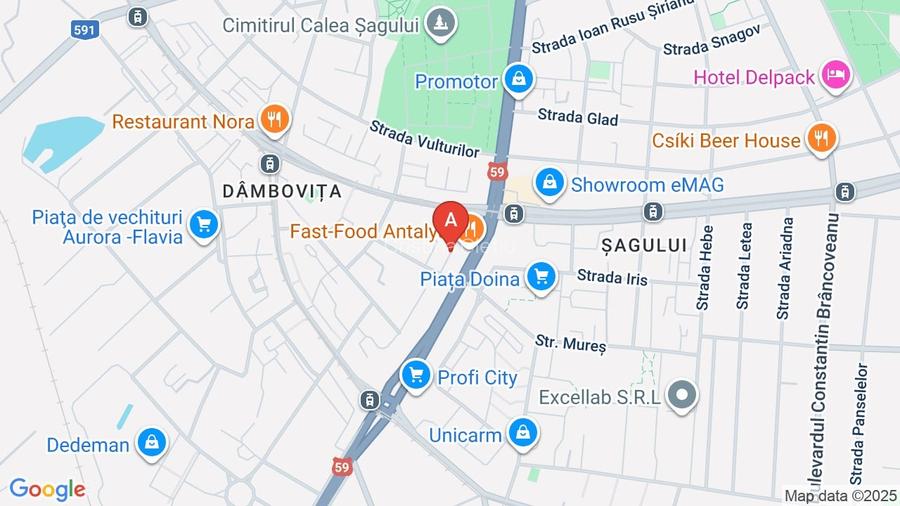 De vânzare, apartament cu 2 camere, zona calea Sagului