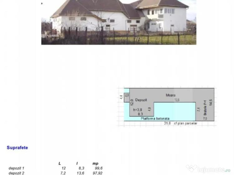 Casa cu Depozit ?i Spa?ii Comerciale, Utvin - 1